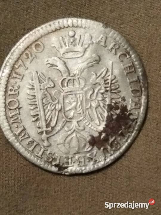 Moneta 3 krajcary 1720 Żary