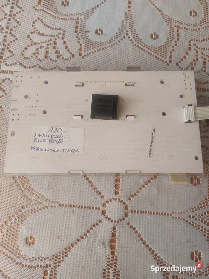 WHIRLPOOL AWG 857D MODUŁ PRALKI małopolskie Nowy Sącz