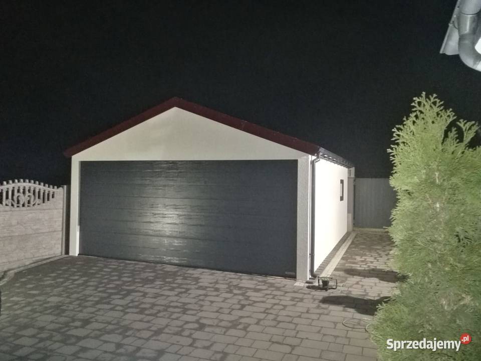 Garaż tynkowany na raty 827zł/m2 Kaczyce