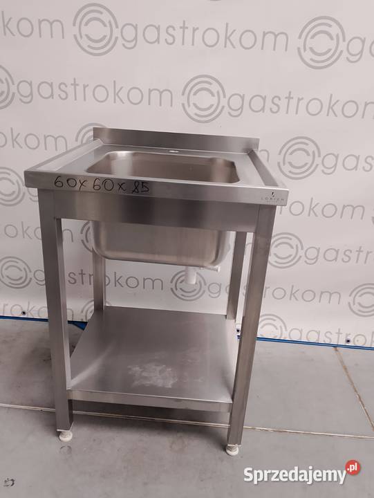 STÓŁ ZE ZLEWEM I PÓŁKĄ 60X60X85 dolnośląskie Wrocław