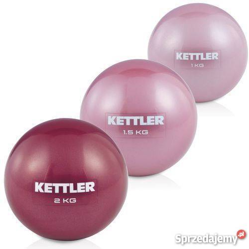 PIŁKA do ćwiczeń Kettler Toning Ball 2kg pilates fitnes