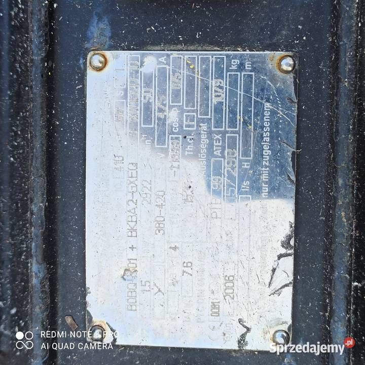 Pompa zatapialna szlamowa Górnicza Hidrostal Nowy Tomyśl