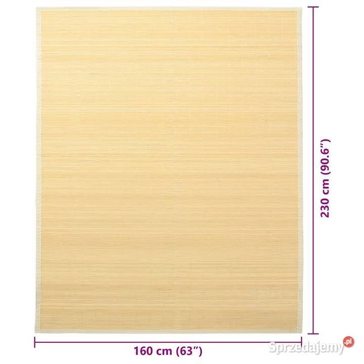 vidaXL Mata bambusowa na podłogę 160x230