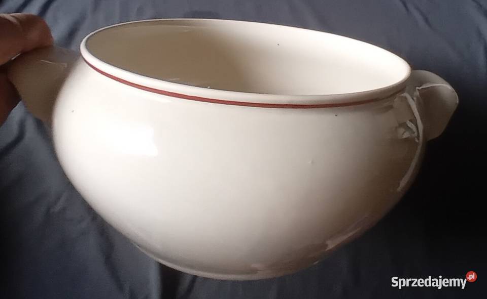 Waza z porcelitu 3 L Włocławek PRL
