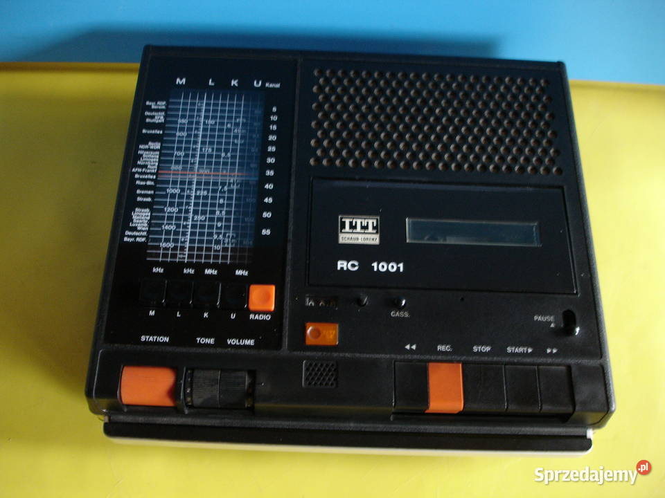 Radiomagnetofon ITT RC1001 Magnetofony Zielona Góra sprzedam