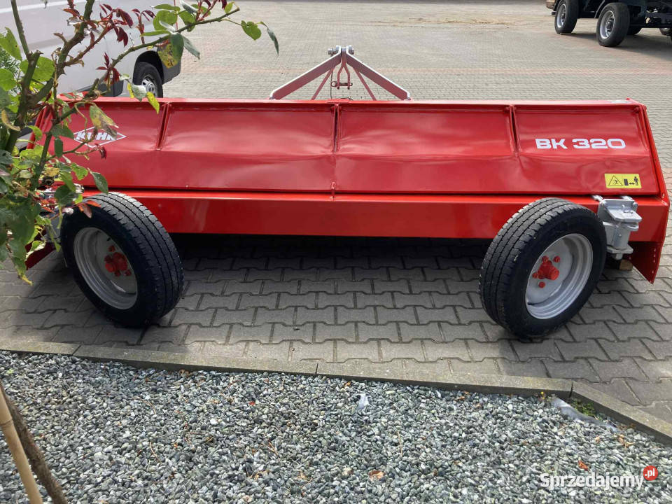 Mulczer Kuhn BK320 plus wałek WOM Pleszówka