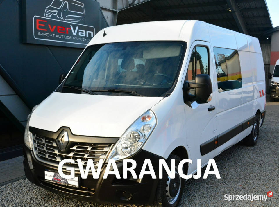 Renault Master 7 osobowy brygadówka doka pełna mazowieckie Warszawa sprzedam