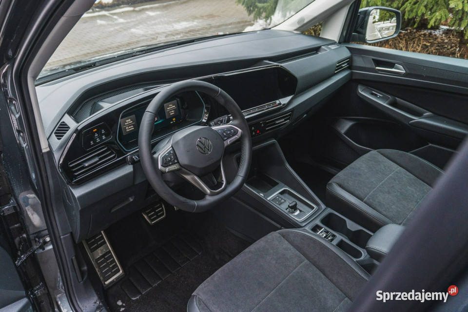 Volkswagen Caddy Style 20 TDI 122 DSG V 2020 szary Łódź