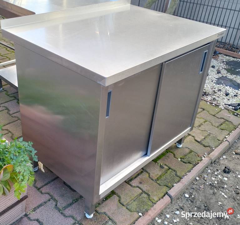 Stół gastronomiczny zabudowany 100x70x85 Słupia Kapitulna