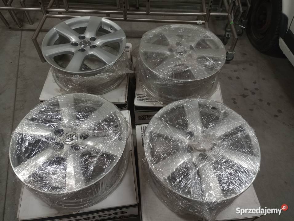 Felgi toyota Alu orginał 17X7 ET45 5X1143 małopolskie Nowy Sącz sprzedam
