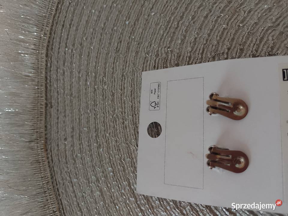 Perłowe KLIPSY perły NOWE Kraków