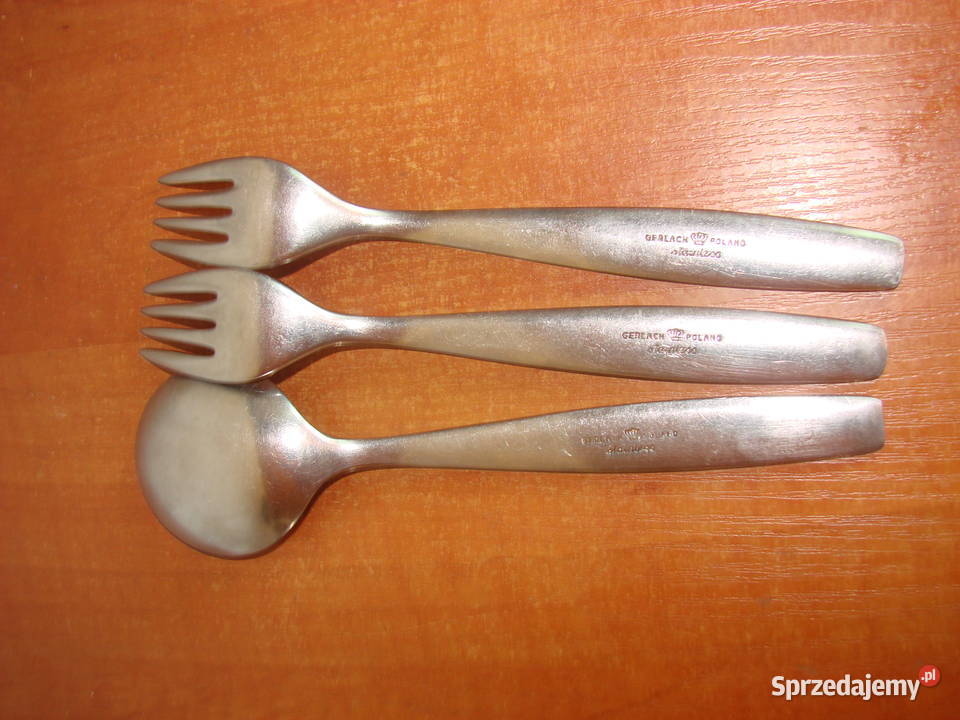 Gerlach Poland sztućce stołowe PRL