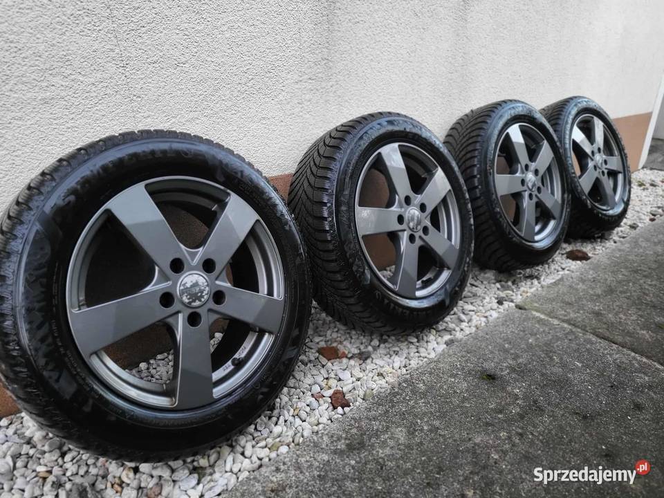 Komplet kół 16 5x112 20555 R16 SEAT LEON ZIMOWE małopolskie Krzeszowice