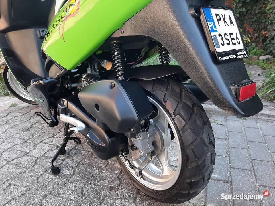 Mega zadbany skuter Jonway Dragon 50 2t 2008r 49cm3 Tuczno