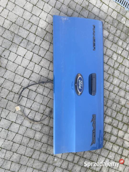 FORD RANGER RAPTOR KLAPA TYLNA TYŁ BURTA