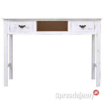 vidaXL Stolik konsola antyczna bielSKU2841621 sprzedam