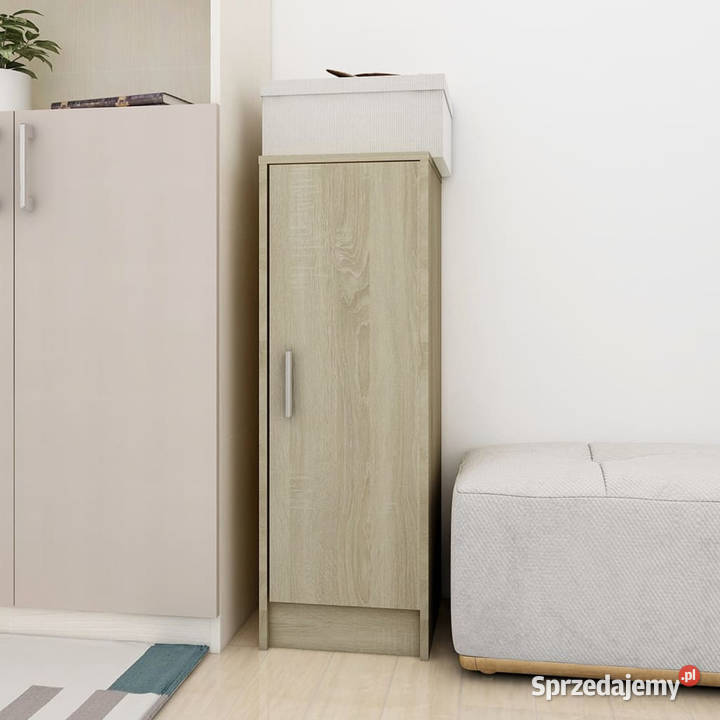 Szafka na buty dąb sonoma 32x35x92 materiał Warszawa