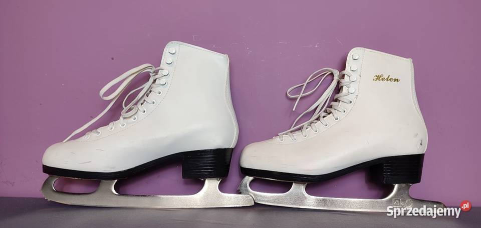 Łyżwy figurowe białe rozmiar 41 wkładka 26 17 Jasień