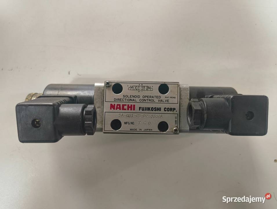NACHI SAG01C5F28380A Zawór sterujący kierunkowy Wrocław