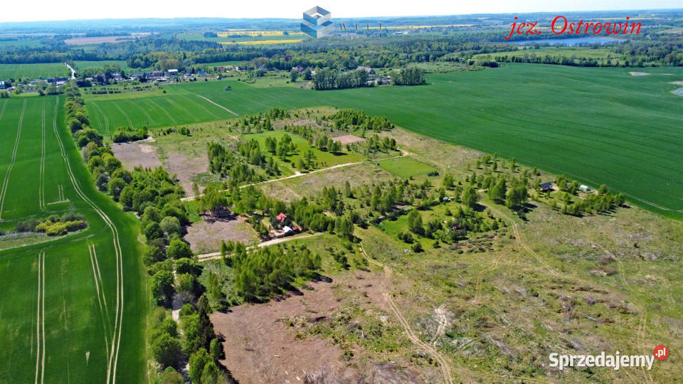 Sprzedam działka Ostrowin 1451m2 gaz