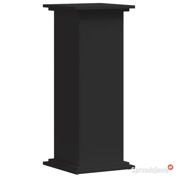 Stojak na rośliny czarny 33x33x80 WM852970 Warszawa sprzedam