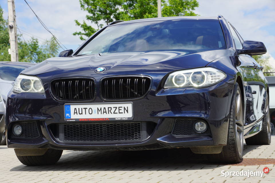 BMW 520d 20 Diesel 184 Automat Navi MPakiet czujnik deszczu Seria 5 Nowy Sącz