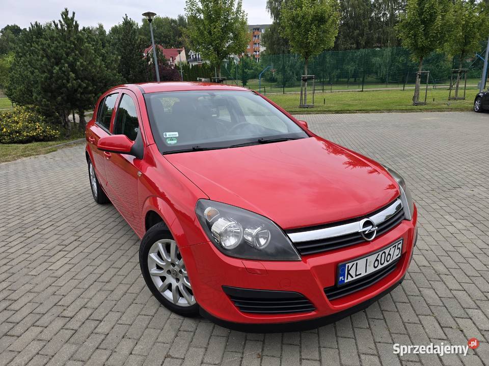Opel Astra H 16 BENZYNA klima niski Rok produkcji 2005 podkarpackie Rzeszów sprzedam
