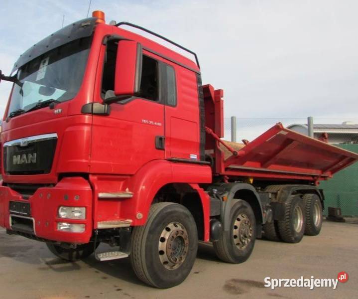 Man Tgx wywrotka 8x4 Bordmatic automatyczna mazowieckie