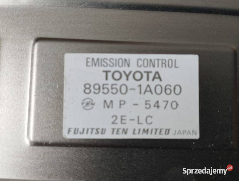 TOYOTA COROLLA E90 E9 IV STEROWNIK KOMPUTER osobowe sprzedam