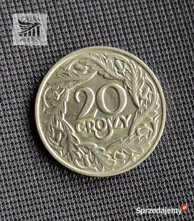 20 groszy II RP z 1923 roku Numizmatyka Wejherowo