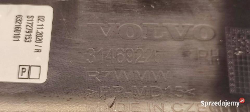 VOLVO XC40 OSŁONA PROGU PRAWA 31469225