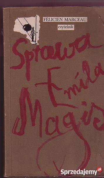 5470 SPRAWA EMILA MAGIS FELICIEN MARCEAU Czyrna