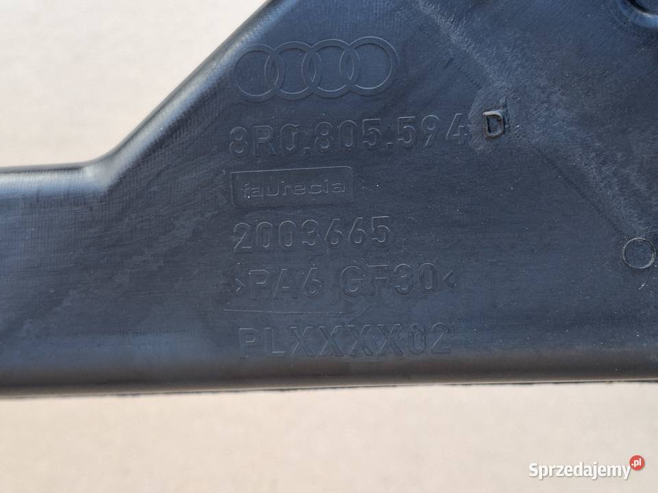 AUDI Q5 8R PAS PRZEDNI WZMOCNIENIE CZOŁOWE