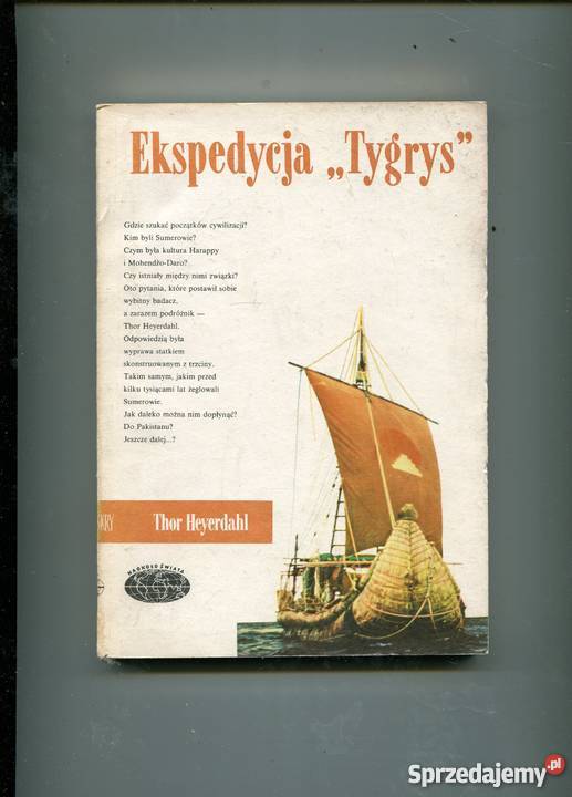 Ekspedycja Tygrys Heyerdahl Rok wydania 1985