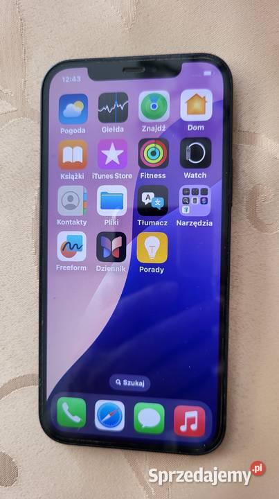 Smartfon iPhone 12128 GB w kolorze czarnym nowy Nowy Sącz