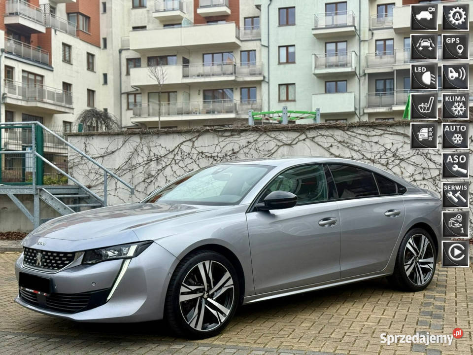 Peugeot 508 20 BlueHDi GTLine 225 II 2018 46000km Tarnowskie Góry