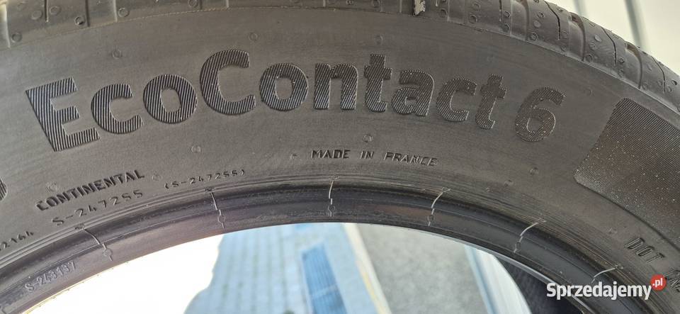 Opony letnie Continental EcoContact 6 20555R17 17cale