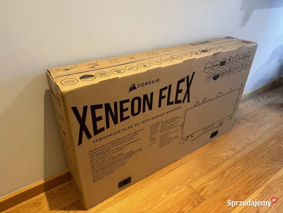 Monitor Corsair Xeneon Flex OLED 45 240 Hz WQHD Komputery i Akcesoria Reszki