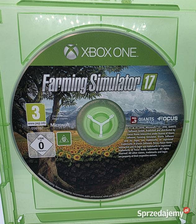 Gra Farming Simulator 17 Xbox One warmińsko-mazurskie Elbląg