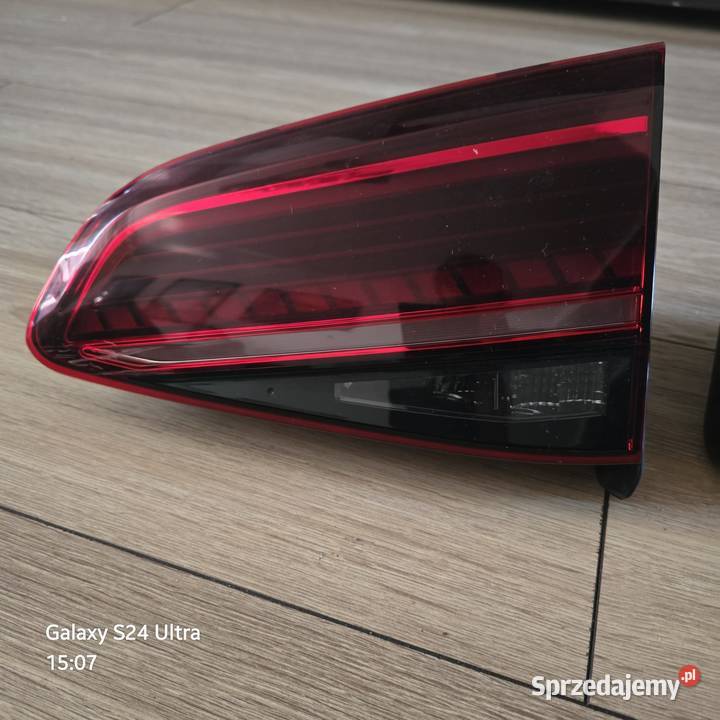Lampy tył Vw VII r line w klape Rok produkcji 2017 Lampy tylne Starogard Gdański