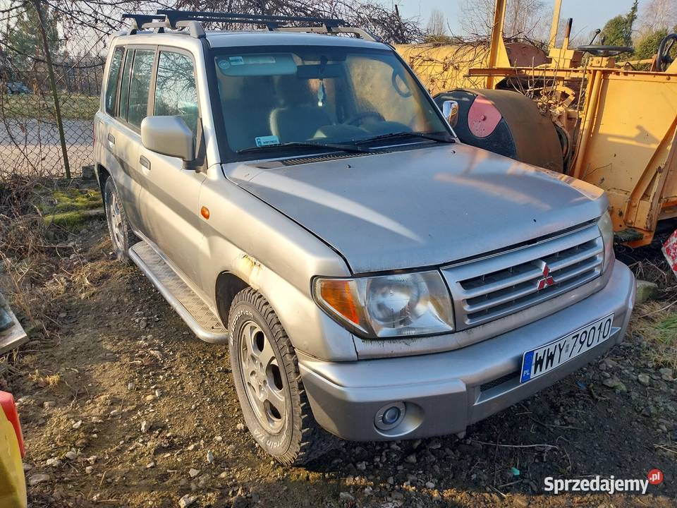 Mitsubishi Pajero Pinin 18 4x4 2002r uszkodzony Motoryzacja mazowieckie Wyszków