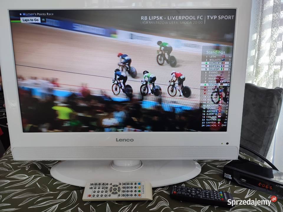 TV 26 biały z wbudowanym DVD Myszków sprzedam