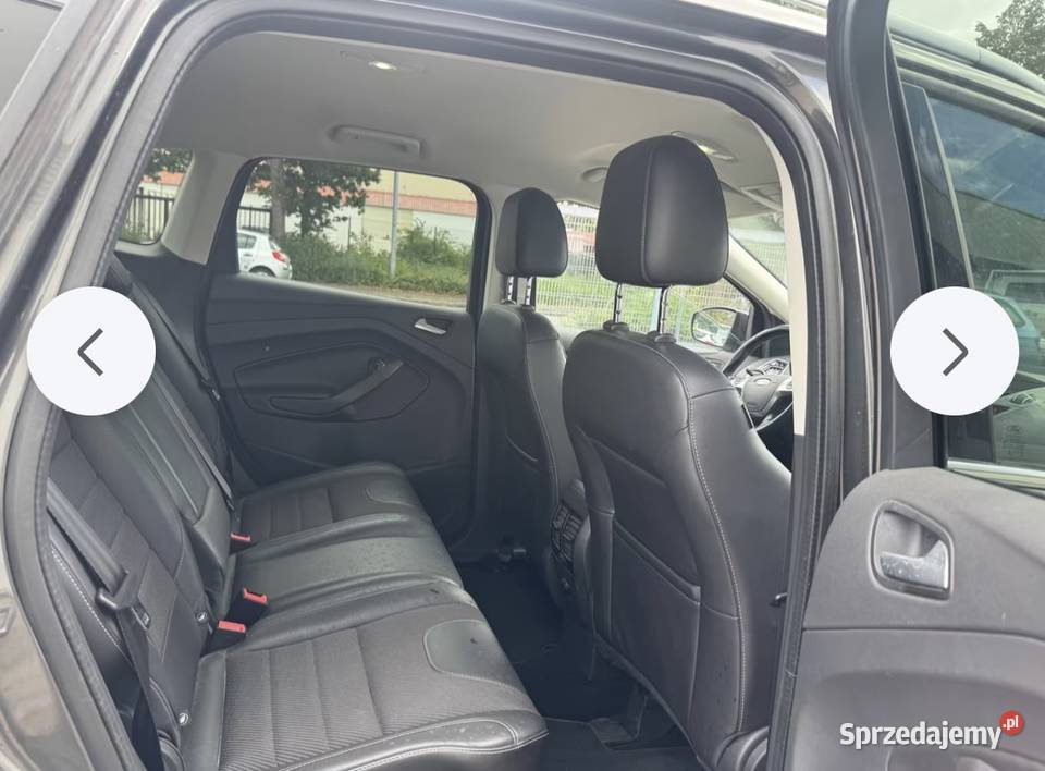 Ford Kuga 4x4 2015 pół skóra z Niemiec super czujnik zmierzchu Jelenia Góra