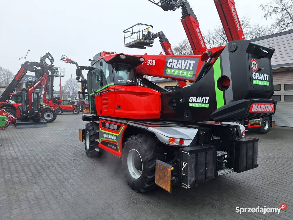 Ładowarka teleskopowa obrotowa Manitou MRT 2660 Lublin sprzedam