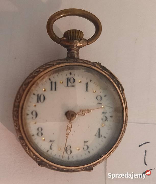 Stary Srebrny Zegarek Kieszonkowy I Gliwice sprzedam