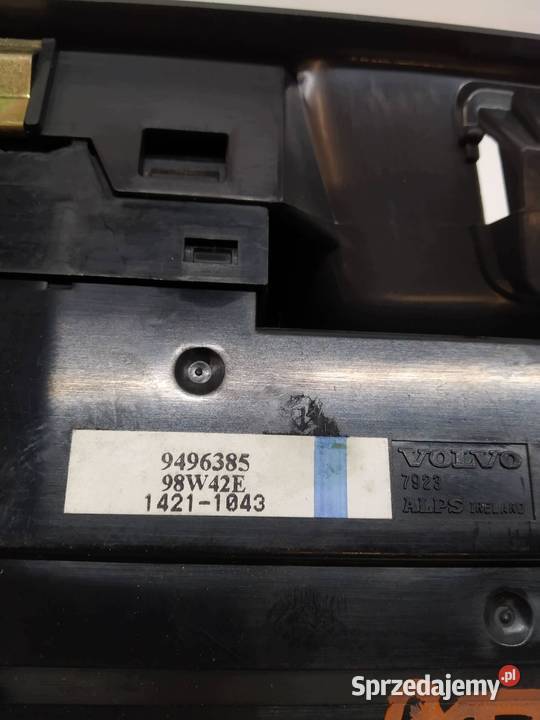 PRZEŁĄCZNIK SZYB PRZÓD LEWY PRAWY 9496385