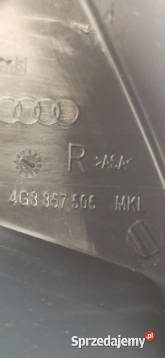 AUDI A7 4G OSŁONA LUSTERKA PRAWA 4G8857506