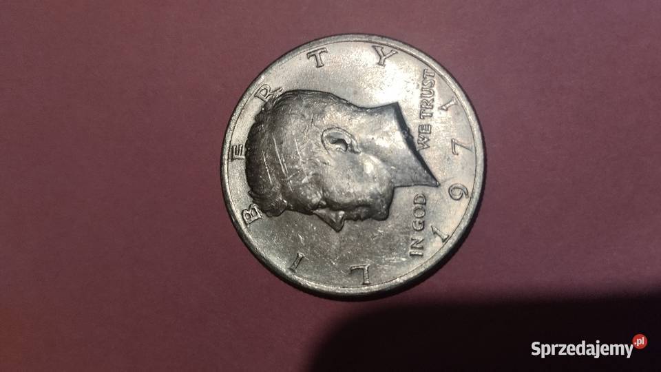 Moneta USA z 1971 roku Czarzyzna