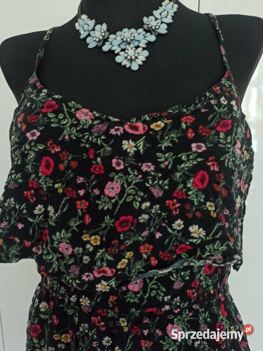 letnia w kwiatki HM H&M Spódnice i sukienki śląskie