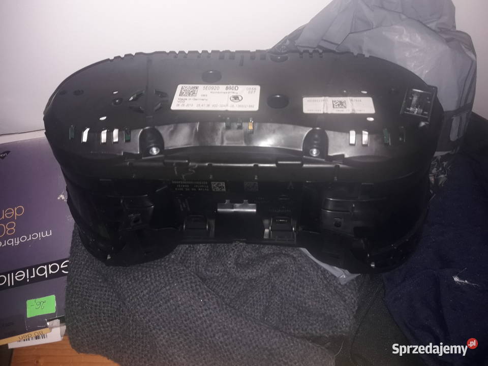 Licznik zegary Skoda Octavia 3 diesel osobowe Wyposażenie elektryczne Lubin